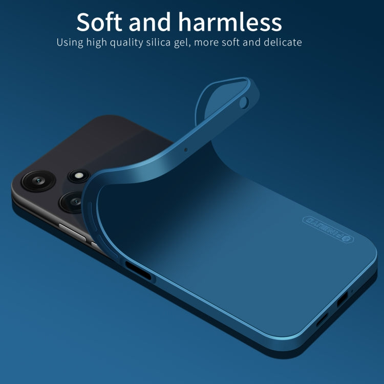 For Xiaomi Redmi 12 5G / Poco M6 Pro PINWUYO Sense Series Liquid Silicone TPU Phone Case(Green) - Xiaomi Cases by PINWUYO | Online Shopping South Africa | PMC TechLife | Buy Now Pay Later Mobicred