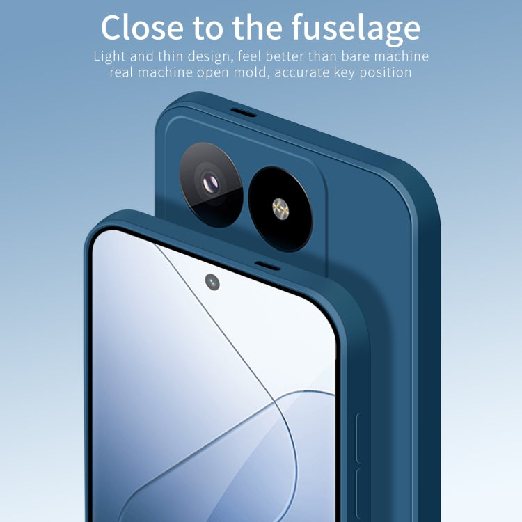 For Xiaomi 14 Pro PINWUYO Sense Series Liquid Silicone TPU Phone Case(Green) - free shipping - PMC Jewellery - Order now!