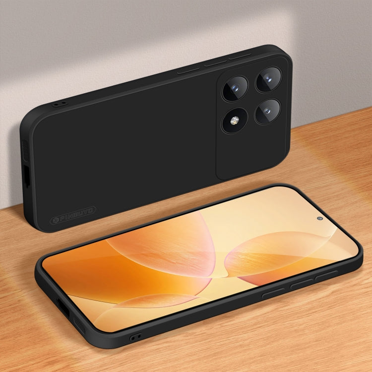 For Xiaomi Redmi K70E PINWUYO Sense Series Liquid Silicone TPU Phone Case(Black) - free shipping - PMC TechLife - Order now!