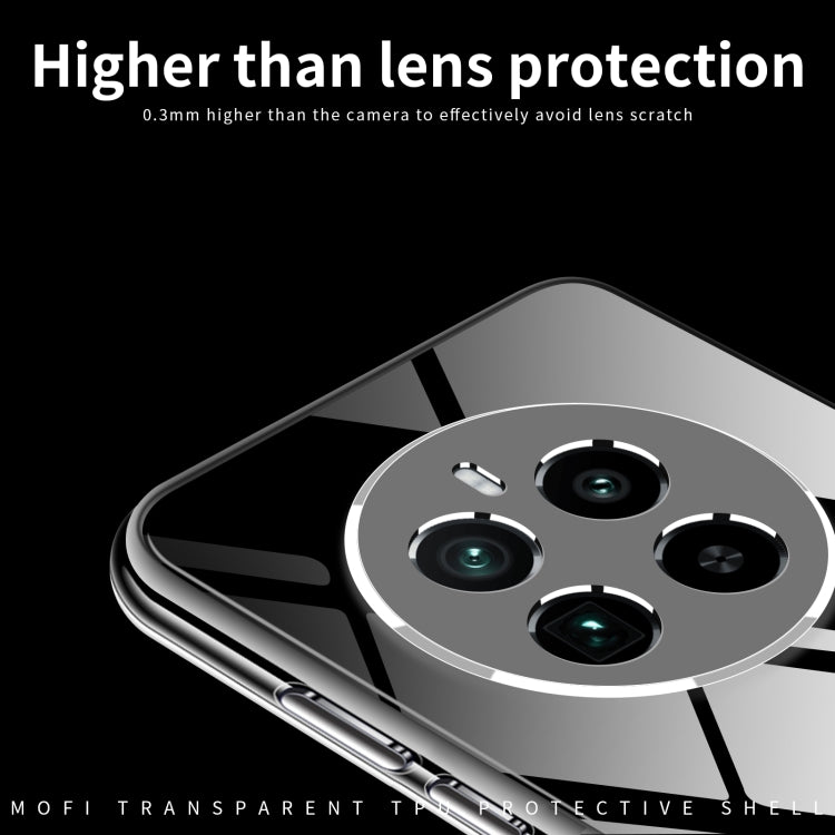 For Realme GT5 Pro MOFI Ming Series Ultra-thin TPU Phone Case(Transparent) - GT5 Pro Cases by MOFI | Online Shopping South Africa | PMC TechLife