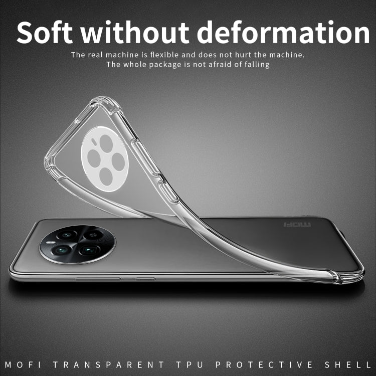 For Realme 12 Pro/ 12 Pro+ MOFI Ming Series Ultra-thin TPU Phone Case(Transparent) - Realme Cases by MOFI | Online Shopping South Africa | PMC TechLife