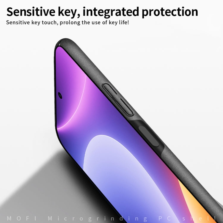 For Xiaomi Redmi Note 12 Turbo /Poco F5 5G MOFI Fandun Series Frosted PC Ultra-thin All-inclusive Phone Case(Red) - Xiaomi Cases by MOFI | Online Shopping South Africa | PMC TechLife