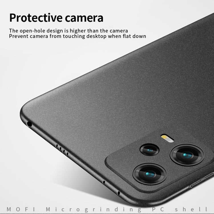 For Xiaomi Redmi Note 12 Pro Global MOFI Fandun Series Frosted PC Ultra-thin All-inclusive Phone Case(Green) - Xiaomi Cases by MOFI | Online Shopping South Africa | PMC TechLife