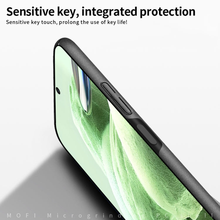 For Xiaomi Redmi Note 12 Pro+ Global MOFI Fandun Series Frosted PC Ultra-thin All-inclusive Phone Case(Black) - Xiaomi Cases by MOFI | Online Shopping South Africa | PMC TechLife | Buy Now Pay Later Mobicred