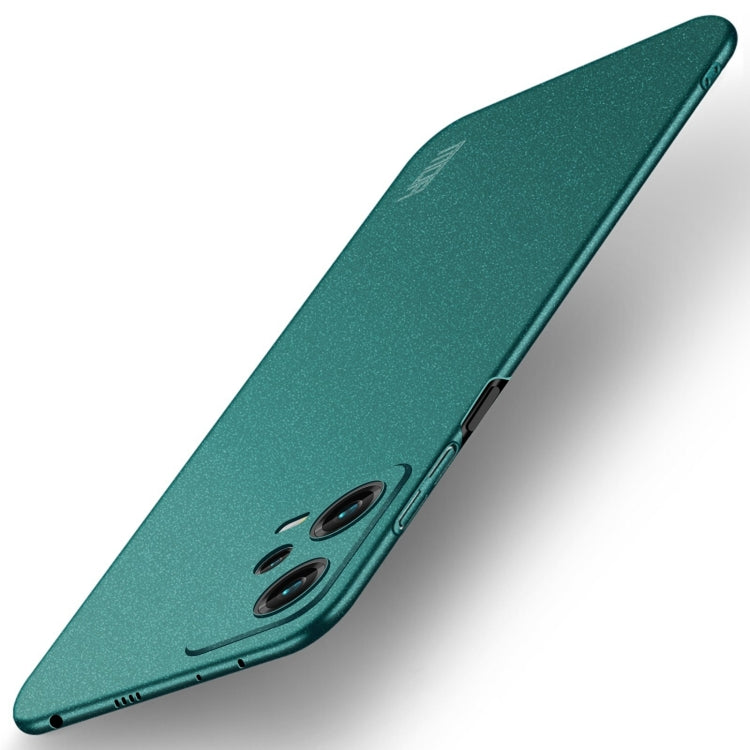 For Xiaomi Redmi Note 12 Pro+ Global MOFI Fandun Series Frosted PC Ultra-thin All-inclusive Phone Case(Green) - Xiaomi Cases by MOFI | Online Shopping South Africa | PMC TechLife