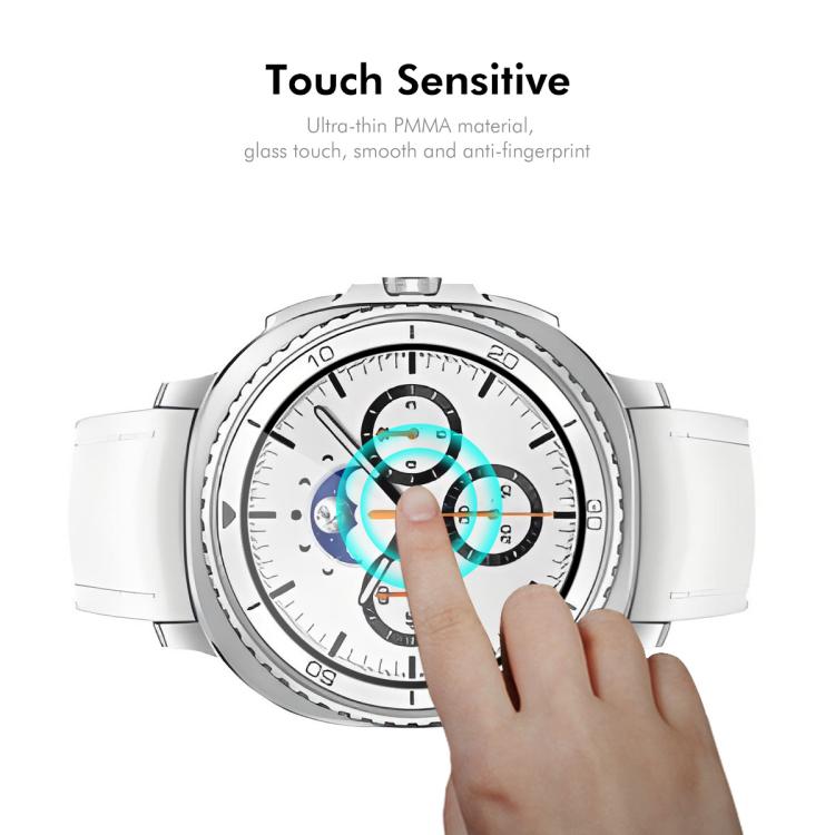 For Samsung Galaxy Watch8 Classic 46mm 2pcs ENKAY 3D Full Coverage Soft PC Edge PMMA HD Screen Film - free shipping - PMC TechLife - Order now!