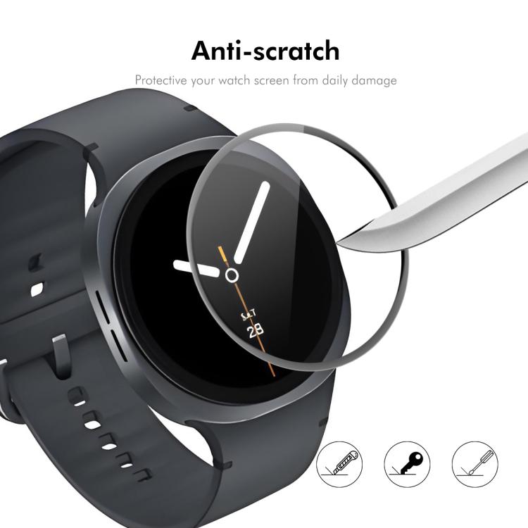 For Samsung Galaxy Watch8 40mm 5pcs ENKAY 3D Full Coverage Soft PC Edge PMMA HD Screen Film - free shipping - PMC TechLife - Order now!