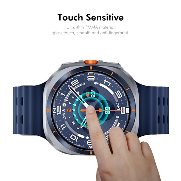For Samsung Galaxy Watch Ultra 47mm / Ultra 2025 5pcs ENKAY 3D Full Coverage Soft PC Edge PMMA HD Screen Film - free shipping - PMC TechLife - Order now!
