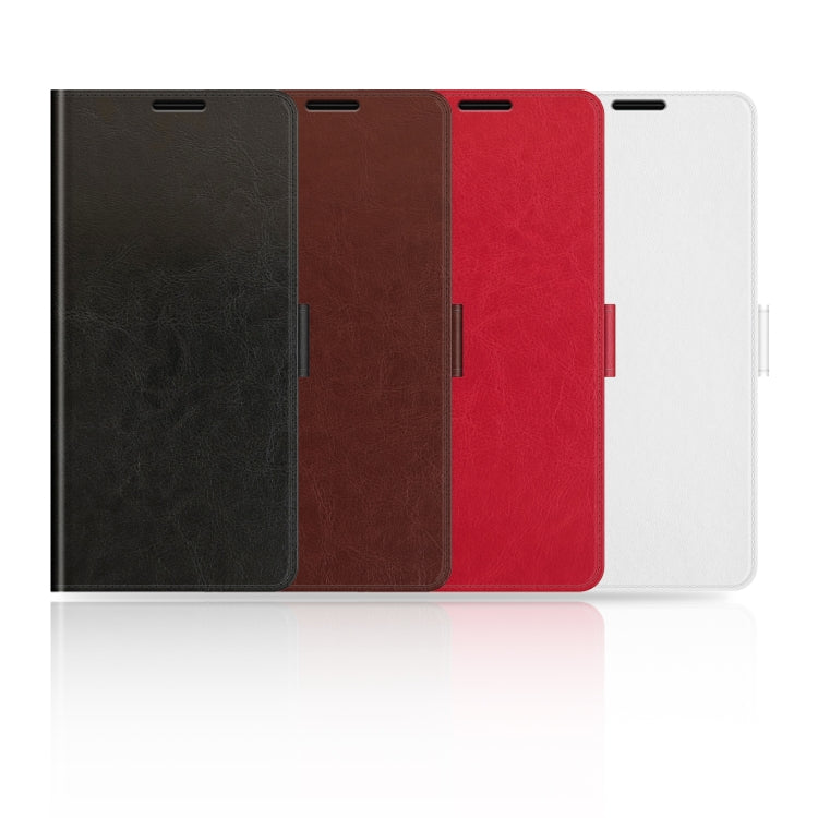 For Samsung Galaxy S25+ 5G R64 Texture Horizontal Flip Leather Phone Case(Red) - Galaxy S25+ 5G Cases by PMC Jewellery | Online Shopping South Africa | PMC Jewellery | Buy Now Pay Later Mobicred