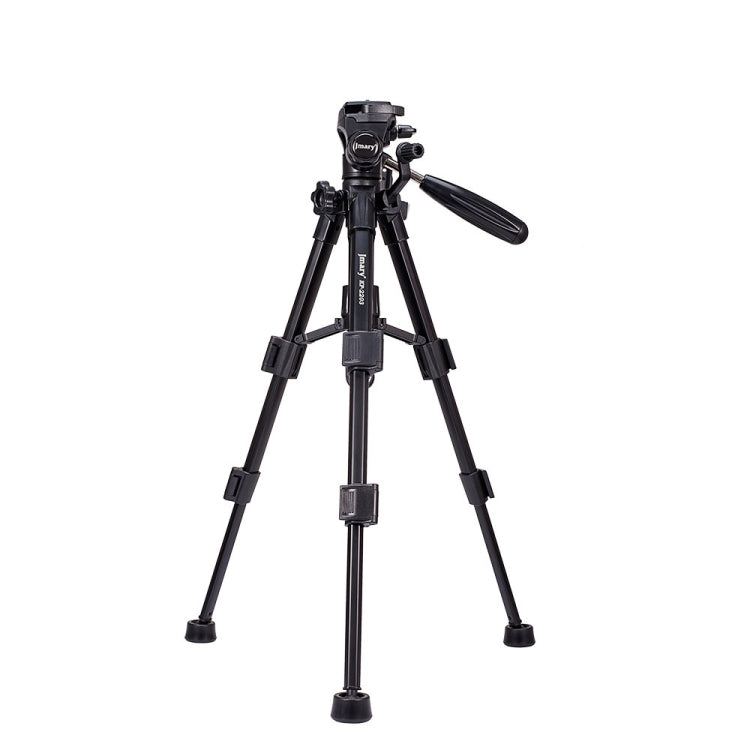 JMARY KP-2203 Portable Aluminum Alloy Telescopic SLR Camera Phone Photography Tripod(Black) - Tripods by Jmary | Online Shopping South Africa | PMC TechLife | Buy Now Pay Later Mobicred