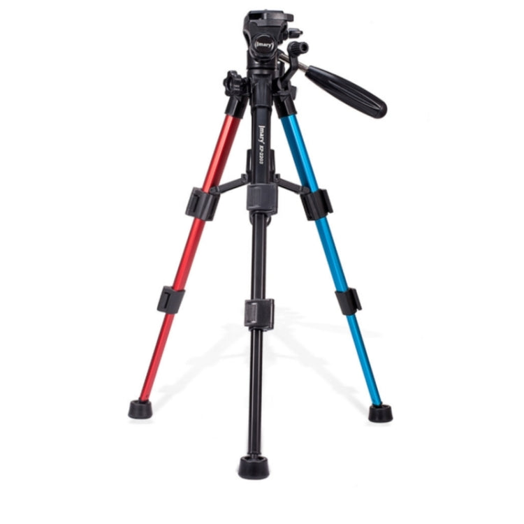 JMARY KP-2203 Portable Aluminum Alloy Telescopic SLR Camera Phone Photography Tripod(Black) - Tripods by Jmary | Online Shopping South Africa | PMC TechLife | Buy Now Pay Later Mobicred