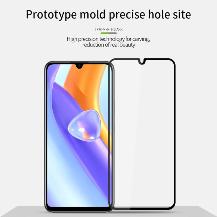 For Xiaomi Redmi 13C 4G / 5G MOFI 9H 2.5D Full Screen Tempered Glass Film(Black) -  by MOFI | Online Shopping South Africa | PMC TechLife | Buy Now Pay Later Mobicred