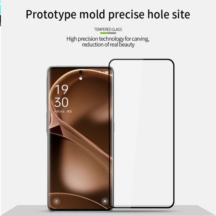 For Xiaomi Poco X6 MOFI 9H 2.5D Full Screen Tempered Glass Film(Black) - free shipping - PMC TechLife - Order now!