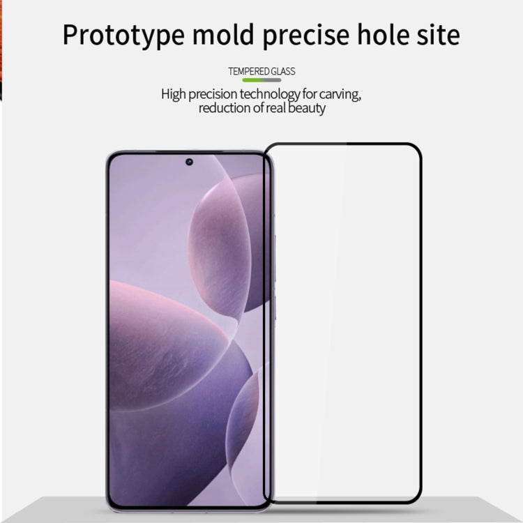 For Xiaomi Redmi K70 / K70 Pro MOFI 9H 2.5D Full Screen Tempered Glass Film(Black) -  by MOFI | Online Shopping South Africa | PMC TechLife | Buy Now Pay Later Mobicred