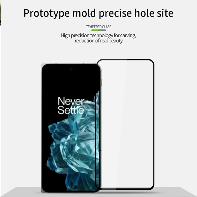 For OnePlus Open MOFI 9H 2.5D Full Screen Tempered Glass Film(Black) - OnePlus Tempered Glass by MOFI | Online Shopping South Africa | PMC TechLife | Buy Now Pay Later Mobicred