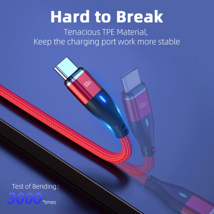 ENKAY 6-in-1 PD60W USB-A / Type-C to Type-C / 8 Pin / Micro USB Magnetic Fast Charging Cable, Cable Length:1m(Purple) - free shipping - PMC Jewellery - Order now!