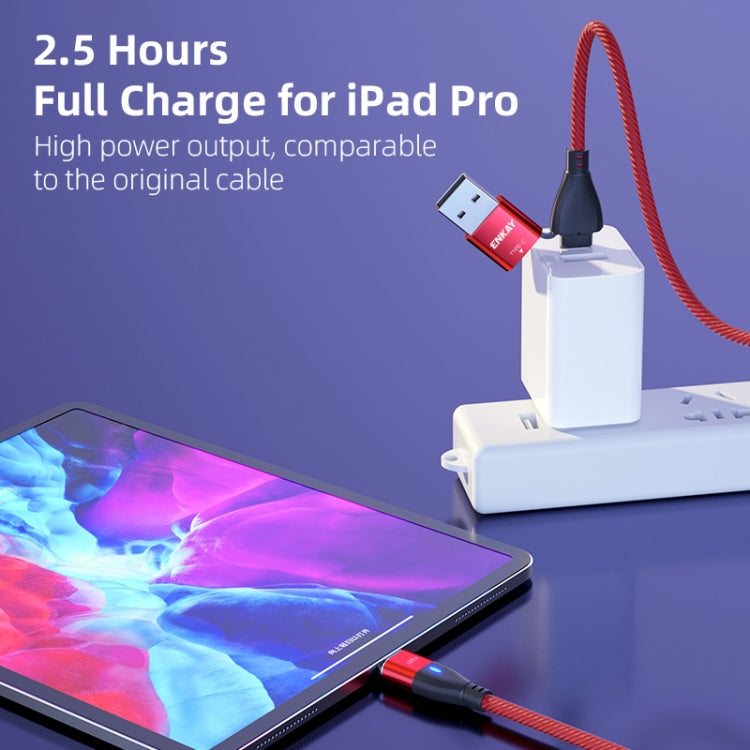 ENKAY 6-in-1 PD100W USB-A / Type-C to Type-C / 8 Pin / Micro USB Magnetic Fast Charging Cable, Cable Length:1m(Black) - free shipping - PMC Jewellery - Order now!