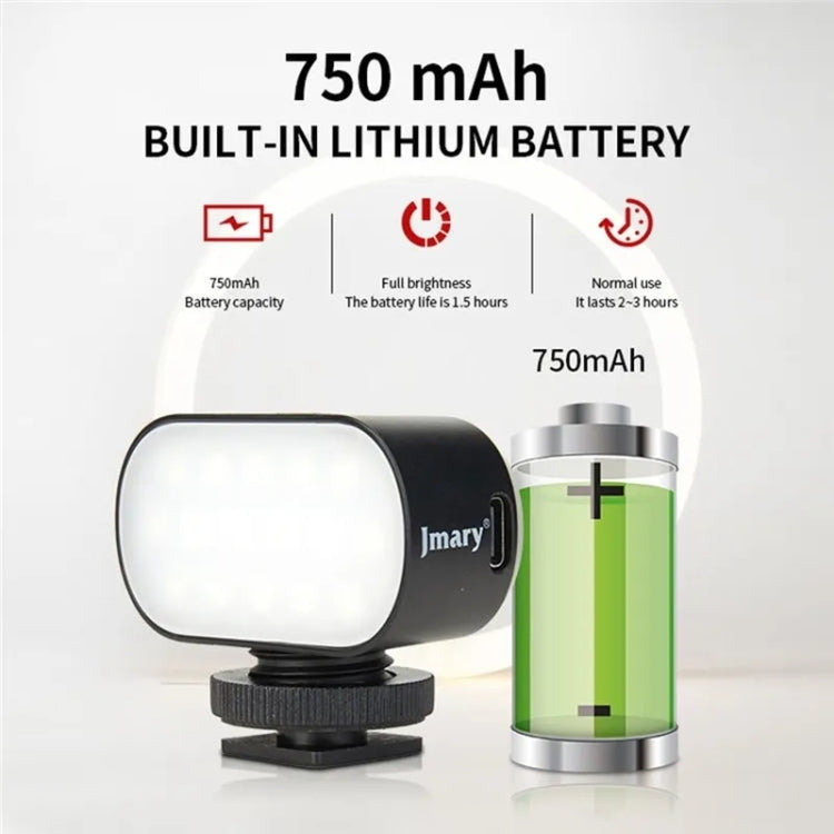 JMARY FM-16RGB Mini Portable Rechargeable RGB Video Conference Photography LED Fill Light -  by Jmary | Online Shopping South Africa | PMC TechLife | Buy Now Pay Later Mobicred