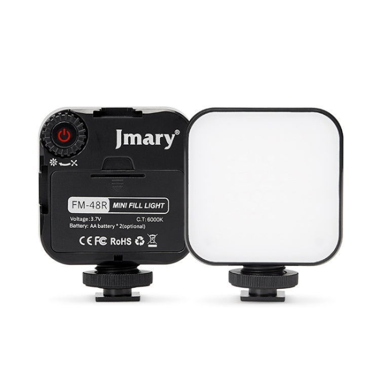 JMARY FM-48R Dimmable Photography LED Fill Light Portable Mini Camera Phone Fill Light -  by Jmary | Online Shopping South Africa | PMC TechLife | Buy Now Pay Later Mobicred
