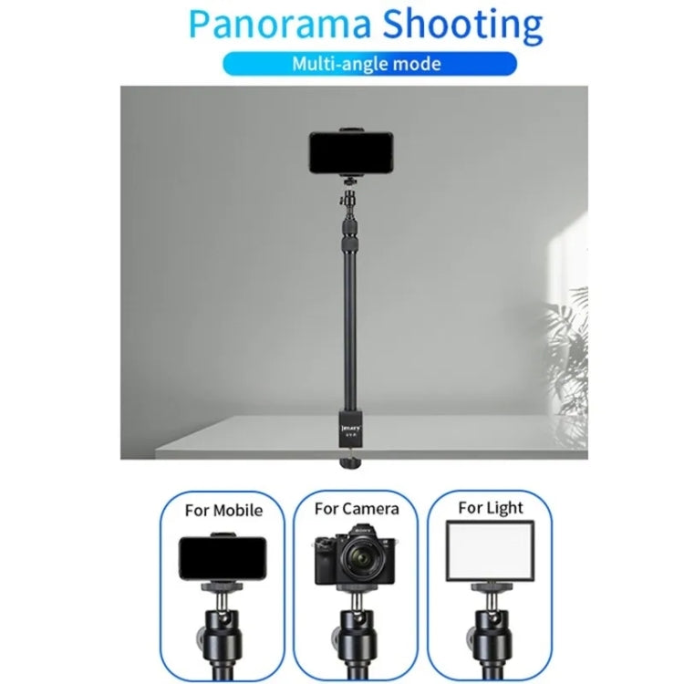 JMARY MT-49 For LED Video Light Clip Stand Adjustable Clamp Desk Mount Light Stand -  by Jmary | Online Shopping South Africa | PMC TechLife | Buy Now Pay Later Mobicred