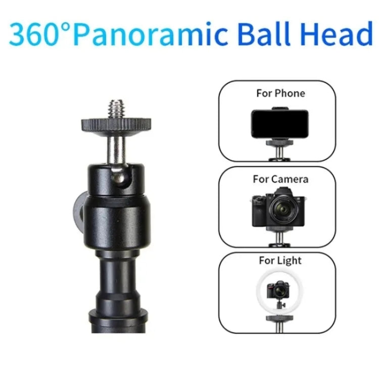 JMARY MT-49 For LED Video Light Clip Stand Adjustable Clamp Desk Mount Light Stand -  by Jmary | Online Shopping South Africa | PMC TechLife | Buy Now Pay Later Mobicred