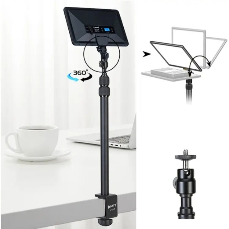 JMARY MT-49 For LED Video Light Clip Stand Adjustable Clamp Desk Mount Light Stand -  by Jmary | Online Shopping South Africa | PMC TechLife | Buy Now Pay Later Mobicred