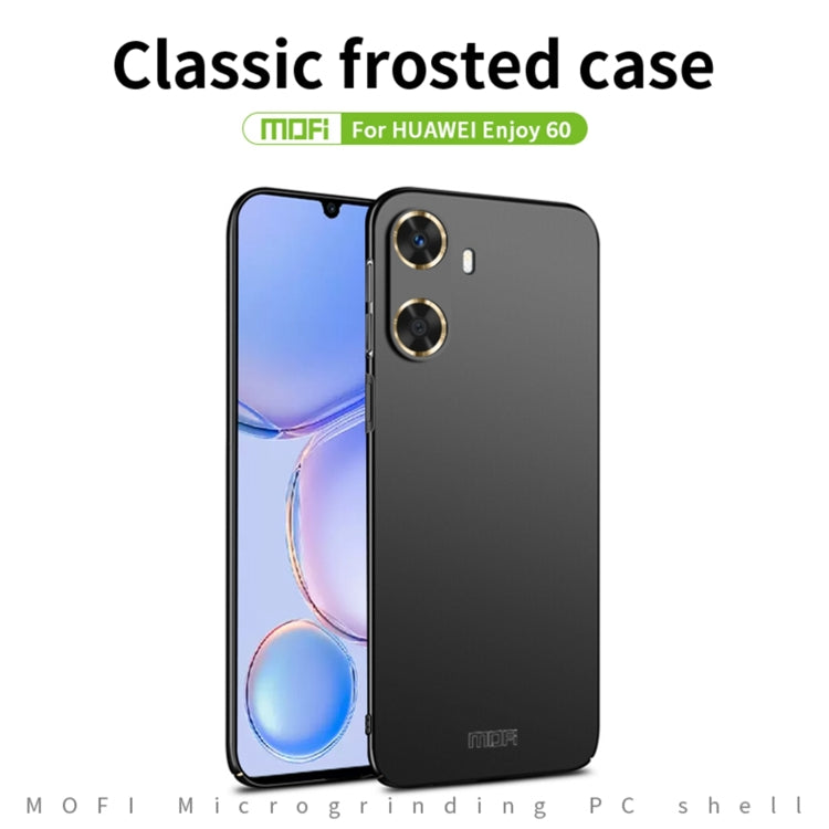 For Huawei Enjoy 60 MOFI Micro-Frosted PC Ultra-thin Hard Phone Case(Red) - Huawei Cases by MOFI | Online Shopping South Africa | PMC TechLife | Buy Now Pay Later Mobicred