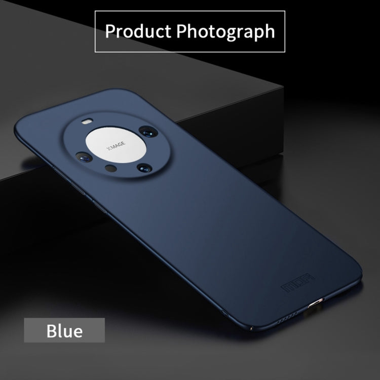 For Huawei Mate 60 MOFI Micro-Frosted PC Ultra-thin Hard Phone Case(Blue) - Huawei Cases by MOFI | Online Shopping South Africa | PMC TechLife | Buy Now Pay Later Mobicred