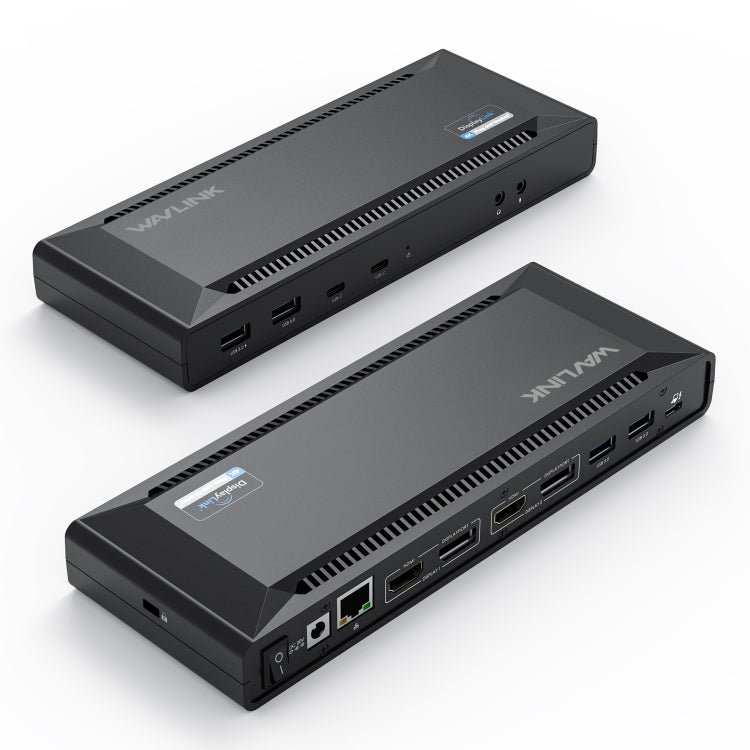Wavlink UG69PD2 Dual 4K Fast Charging Integrated Docking Station, Plug:UK Plug - free shipping - PMc TechLife - Order now!