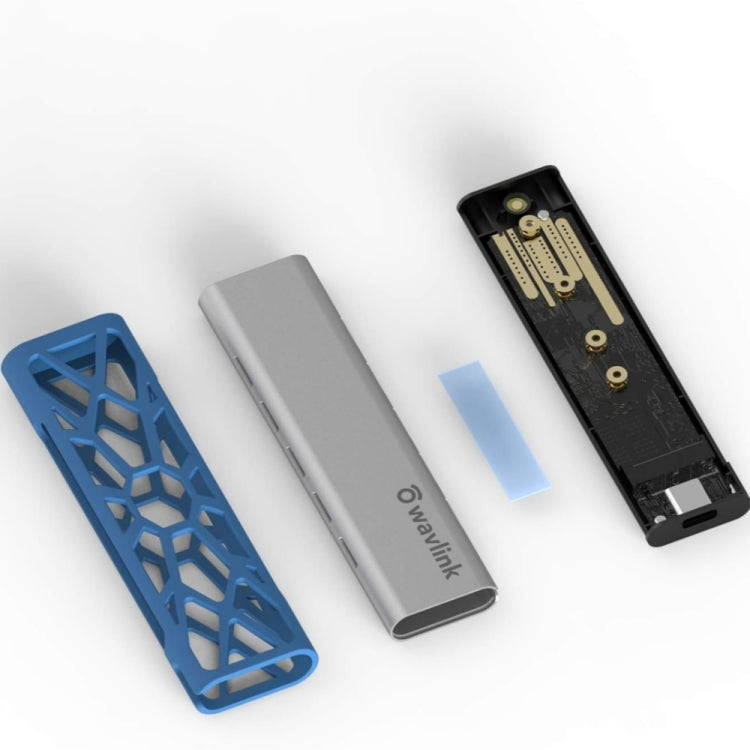 Wavlink ST338C M.2 NVMe SSD PCIE UASP M Key NGFF SATA USB-C SDD Hard Disk Box Adapter - free shipping - PMC Jewellery - Order now!