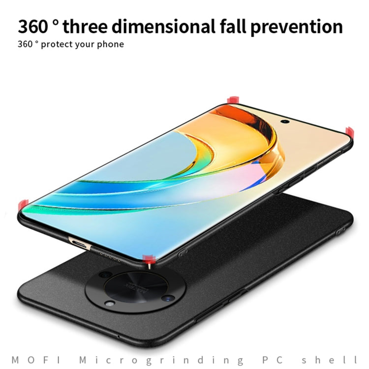 For Honor X50 5G MOFI Fandun Series Frosted PC Ultra-thin All-inclusive Phone Case(Gray) - free shipping - PMC TechLife - Order now!