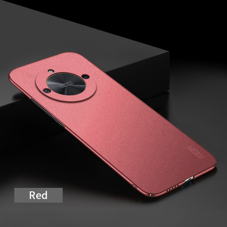 For Honor X50 5G MOFI Fandun Series Frosted PC Ultra-thin All-inclusive Phone Case(Red) - Honor Cases by MOFI | Online Shopping South Africa | PMC TechLife | Buy Now Pay Later Mobicred