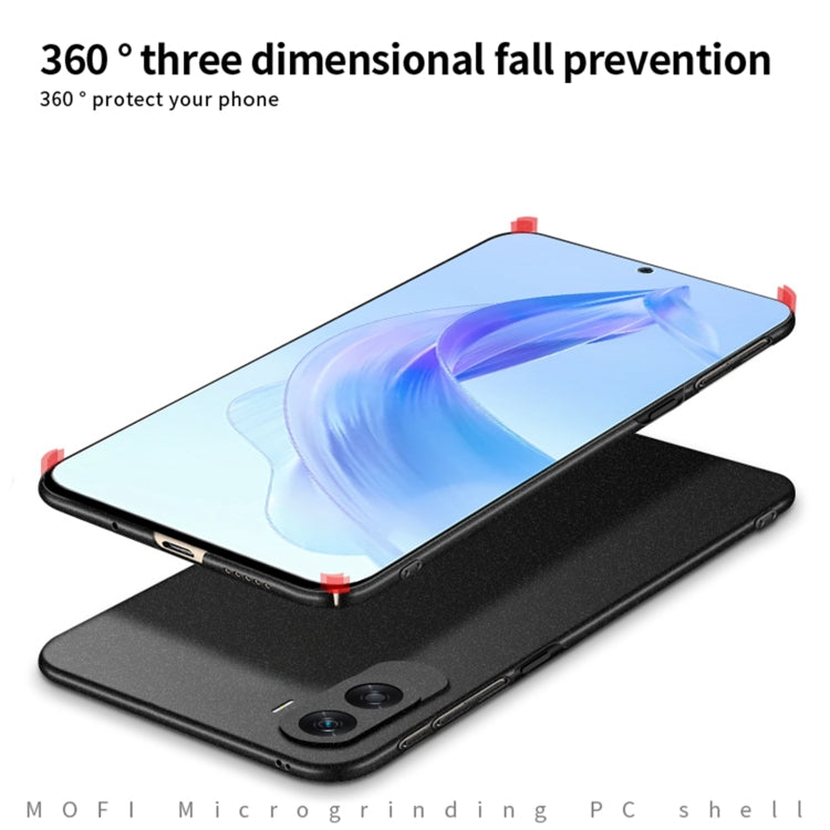 For Honor X50i / 90 Lite MOFI Fandun Series Frosted PC Ultra-thin All-inclusive Phone Case(Red) - Honor Cases by MOFI | Online Shopping South Africa | PMC TechLife