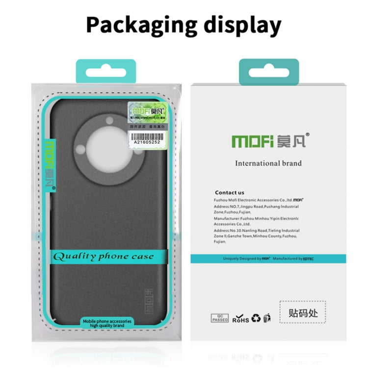 For Honor X50 5G MOFI Fandun Series Frosted PC Ultra-thin All-inclusive Phone Case(Gray) - free shipping - PMC TechLife - Order now!