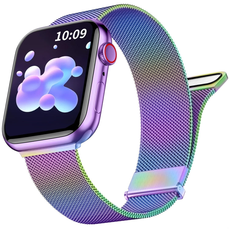 For Apple Watch 8 41mm Milan Double Magnetic Steel Mesh Watch Band(Color) - free shipping - PMC TechLife - Order now!
