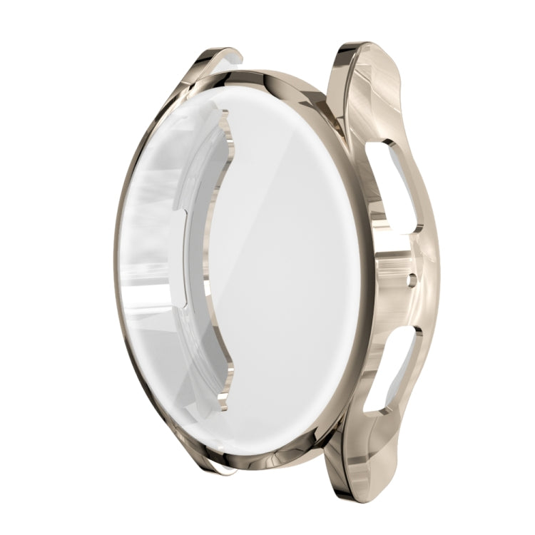 For Samsung Galaxy Watch 6 44mm Fully Enclosed TPU Watch Protective Case(Light Gold) - Watch Cases by PMC TechLife | Online Shopping South Africa | PMC TechLife