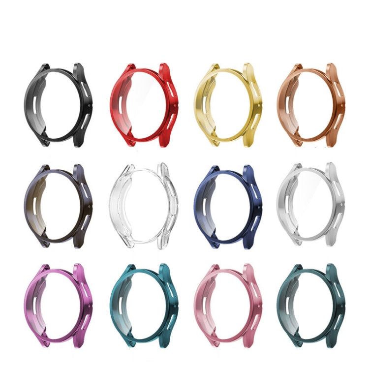 For Samsung Galaxy Watch 6 40mm Fully Enclosed TPU Watch Protective Case(Rose Gold) - Watch Cases by PMC TechLife | Online Shopping South Africa | PMC TechLife