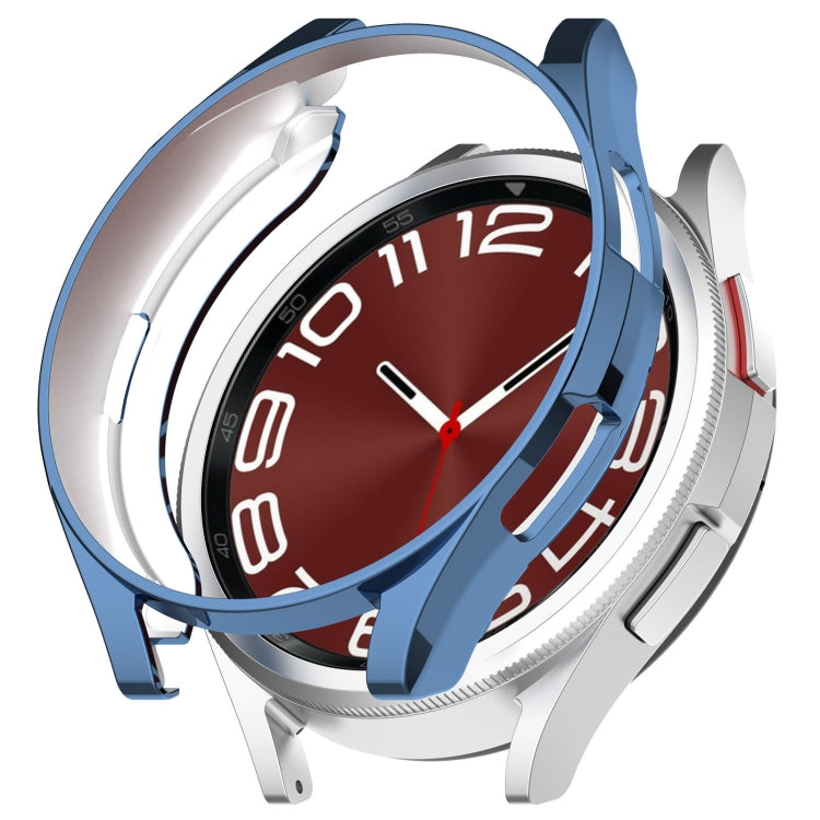 For Samsung Galaxy Watch 6 44mm Fully Enclosed TPU Watch Protective Case(Blue) - Watch Cases by PMC TechLife | Online Shopping South Africa | PMC TechLife