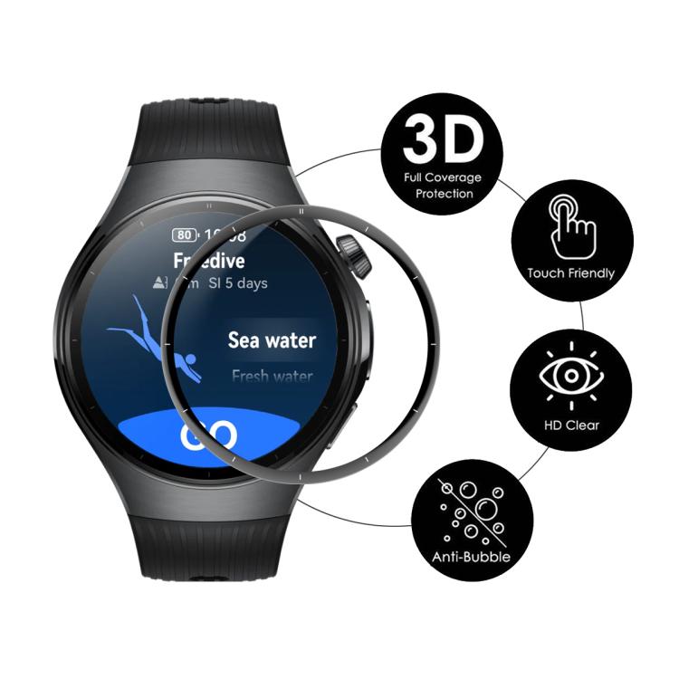 For Huawei Watch 5 46mm 5pcs ENKAY 3D Full Coverage Soft PC Edge PMMA HD Screen Film - free shipping - PMC TechLife - Order now!