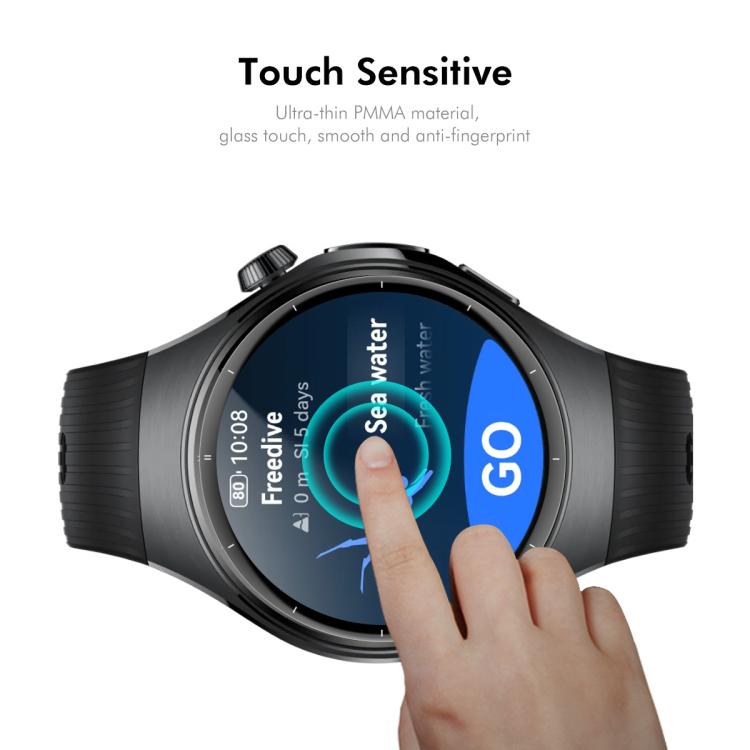 For Huawei Watch 5 46mm 5pcs ENKAY 3D Full Coverage Soft PC Edge PMMA HD Screen Film - free shipping - PMC TechLife - Order now!