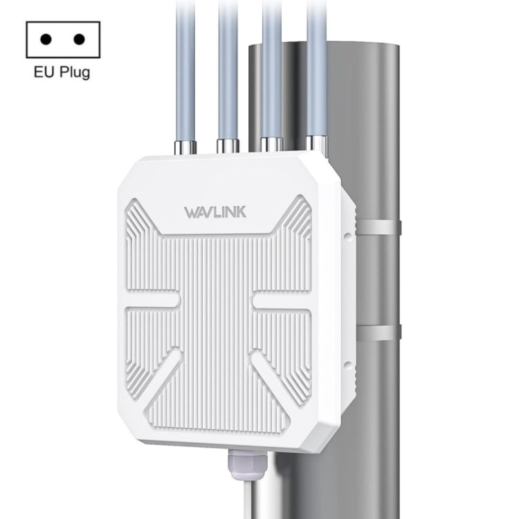 WAVLINK WN573HX1 WiFi 6 AX1800 IP67 Waterproof Outdoor Dual Band Wireless WiFi Routers, Plug:EU Plug - free shipping - PMC TechLife - Order now!
