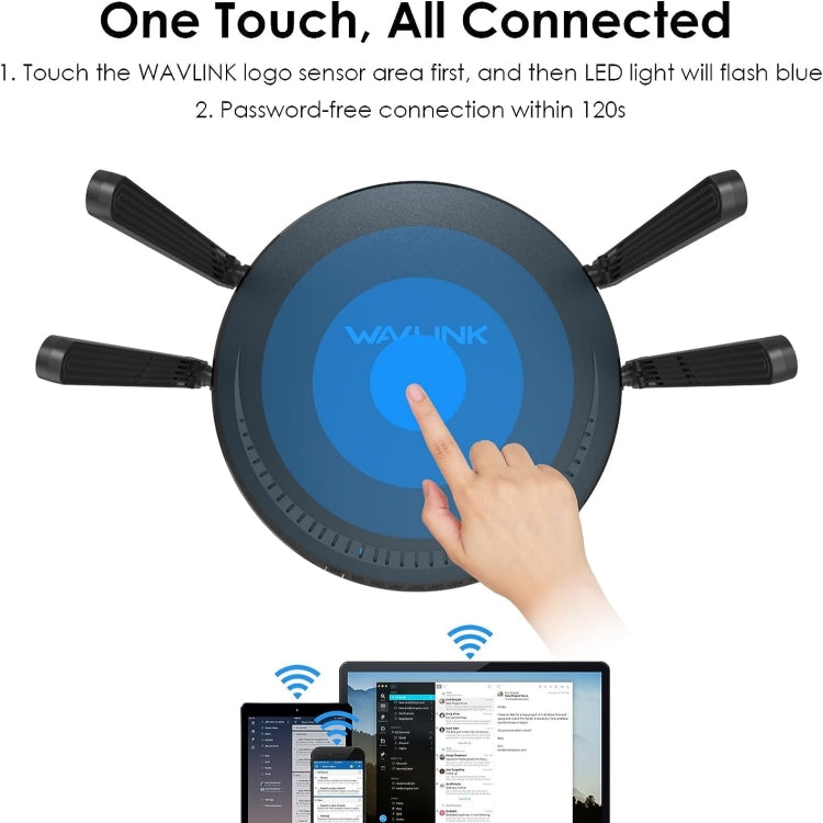 WAVLINK WN531MX3 Wider Coverage AX3000 WiFi 6 Wireless Routers Dual Band Wireless Repeater, Plug:UK Plug - Wireless Routers by PMC Jewellery | Online Shopping South Africa | PMC Jewellery | Buy Now Pay Later Mobicred