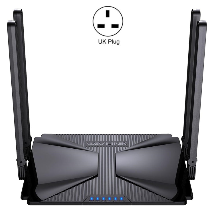WAVLINK WN586X3 Wireless Gigabit Ethernet Router Wi-Fi 6 AX3000 Mesh Router Dual Band, Plug:UK Plug - free shipping - PMC Jewellery - Order now!