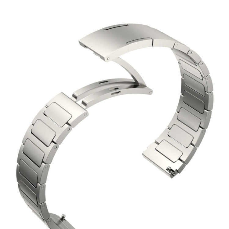 For SUUNTO 5 Peak 22mm I-Shaped Titanium Alloy Watch Band(Black) -  by PMC TechLife | Online Shopping South Africa | PMC TechLife