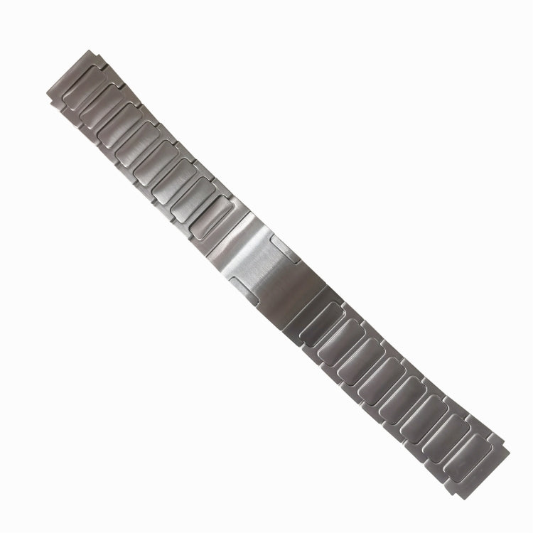 For Amazfit GTR 3 22mm I-Shaped Titanium Alloy Watch Band(Sliver) - Watch Bands by PMC TechLife | Online Shopping South Africa | PMC TechLife