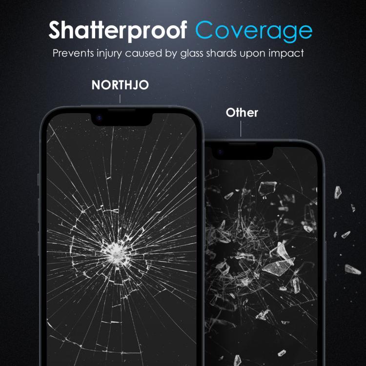 For iPhone 16e NORTHJO A++ 0.3mm 28 Degree Privacy Screen Tempered Glass Film - iPhone 16e Tempered Glass by NORTHJO | Online Shopping South Africa | PMC TechLife | Buy Now Pay Later Mobicred