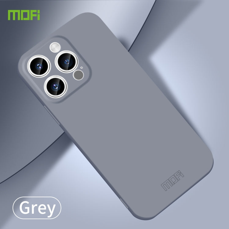 For iPhone 14 Pro MOFI Qin Series Skin Feel All-inclusive PC Phone Case(Gray) - iPhone 14 Pro Cases by MOFI | Online Shopping South Africa | PMC TechLife | Buy Now Pay Later Mobicred