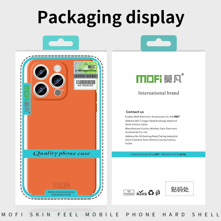 For iPhone 16e MOFI Qin Series Skin Feel All-inclusive PC Phone Case(Green) - free shipping - PMc TechLife - Order now!