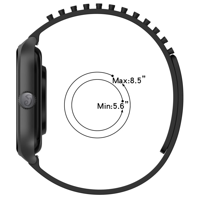 For SUUNTO 5 Peak 22mm Holes Breathable 3D Dots Silicone Watch Band(Olive Green) -  by PMC TechLife | Online Shopping South Africa | PMC TechLife