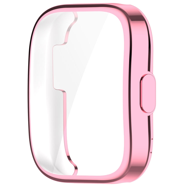 For Amazfit Bip 5 All-Inclusive TPU Protective Case(Pink) - Watch Cases by PMC TechLife | Online Shopping South Africa | PMC TechLife